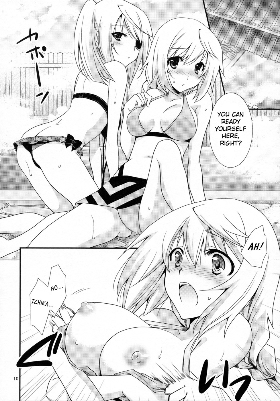 Hentai Manga Comic-CharlXLauXSummer Sea !-Read-9